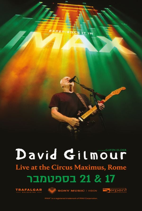 David Gilmour Live at the Circus Maximus poster